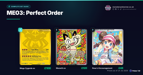 ME03: Perfect Order Pokemon TCG - Set Guide & Prices