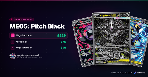 ME05: Pitch Black Pokemon TCG - Set Guide & Prices