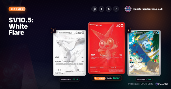 SV10.5: White Flare Pokemon TCG - Set Guide & Prices
