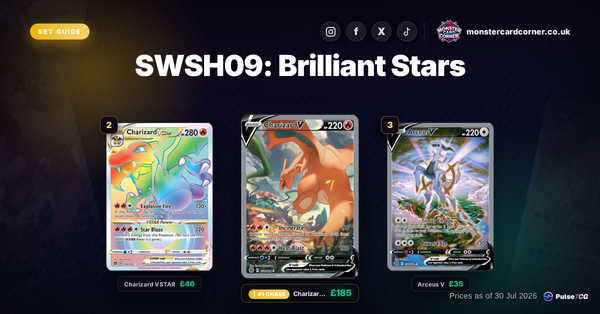 SWSH09: Brilliant Stars Pokemon TCG - Set Guide & Prices