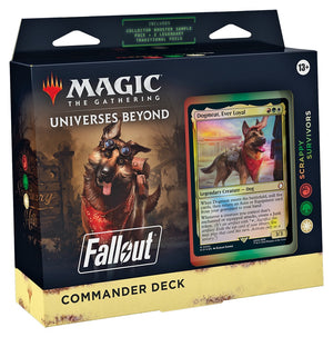 Magic The Gathering - Fallout - Commander Deck - Scrappy Survivors