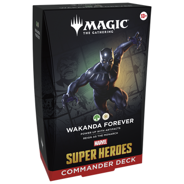 Magic The Gathering - Marvel Super Heroes - Commander Deck - Wakanda Forever