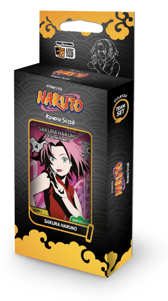 NARUTO MythosTCG 春野サクラ1stEdition Secret Naruto Mythos TCG - Second Edition - Set 01 - Team Set - Sakura