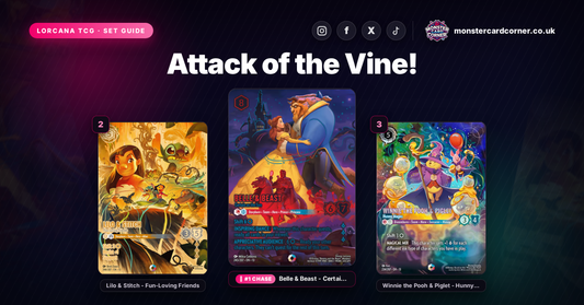 Attack of the Vine! Set Guide - top chase cards