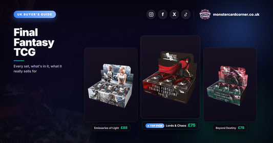 Final Fantasy TCG UK buyer's guide - sealed booster boxes and prices