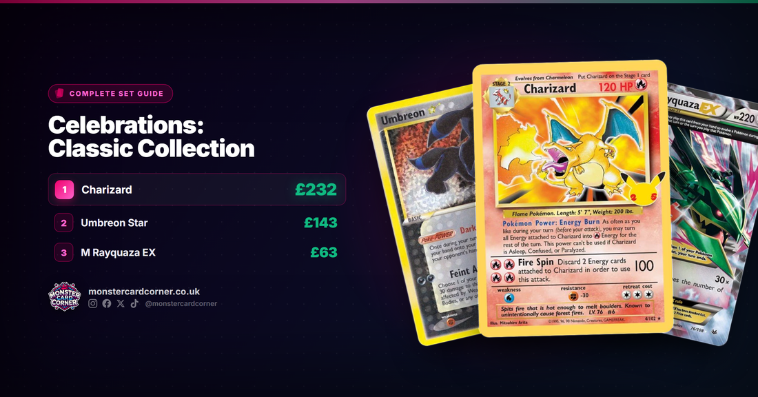 Celebrations: Classic Collection Pokemon TCG - Set Guide & Prices