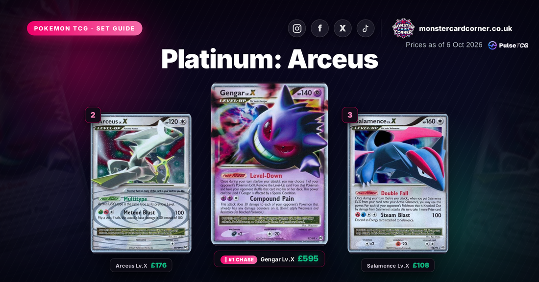 Platinum: Arceus Set Guide - top chase cards
