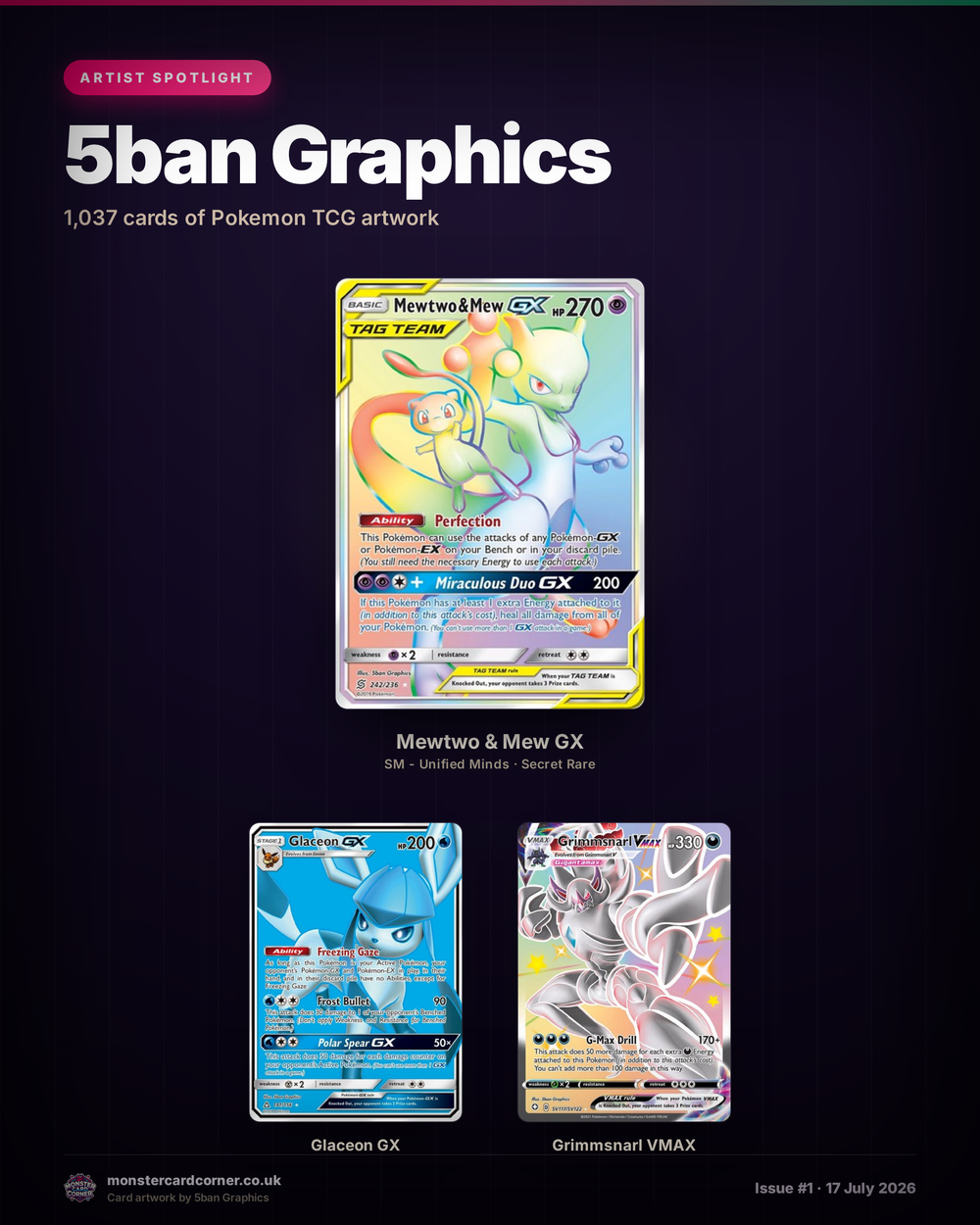 Artist Spotlight: 5ban Graphics - Art, Market and 13 Cards Worth Knowing