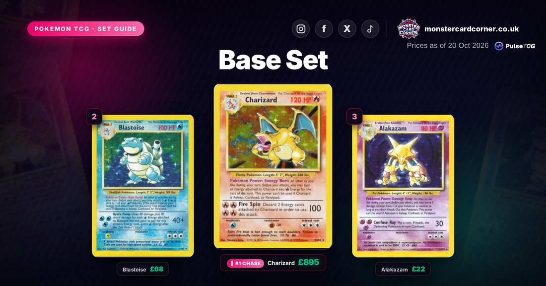 Base Set Set Guide - top chase cards