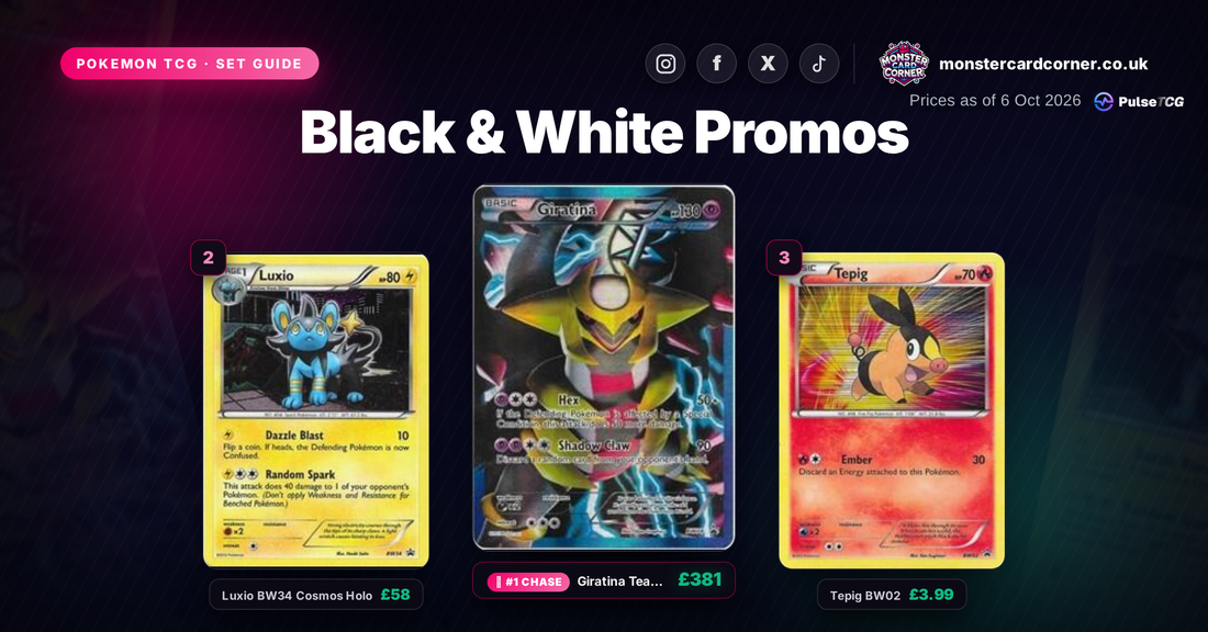 Black & White Promos Set Guide - top chase cards