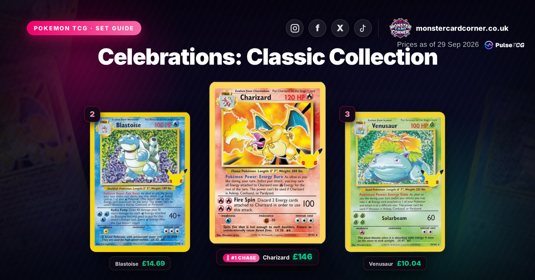 Celebrations: Classic Collection Set Guide - top chase cards