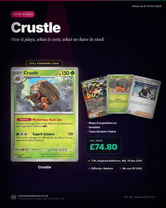 Crustle Deck List & Guide (UK) - Cards, Prices & How It Plays