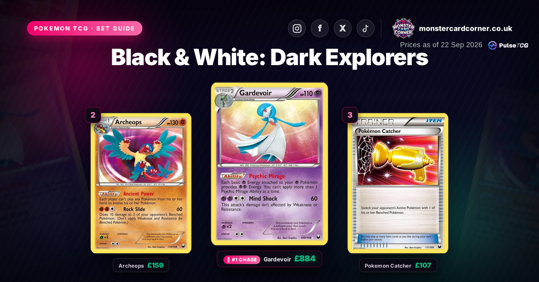 Black & White: Dark Explorers Set Guide - top chase cards