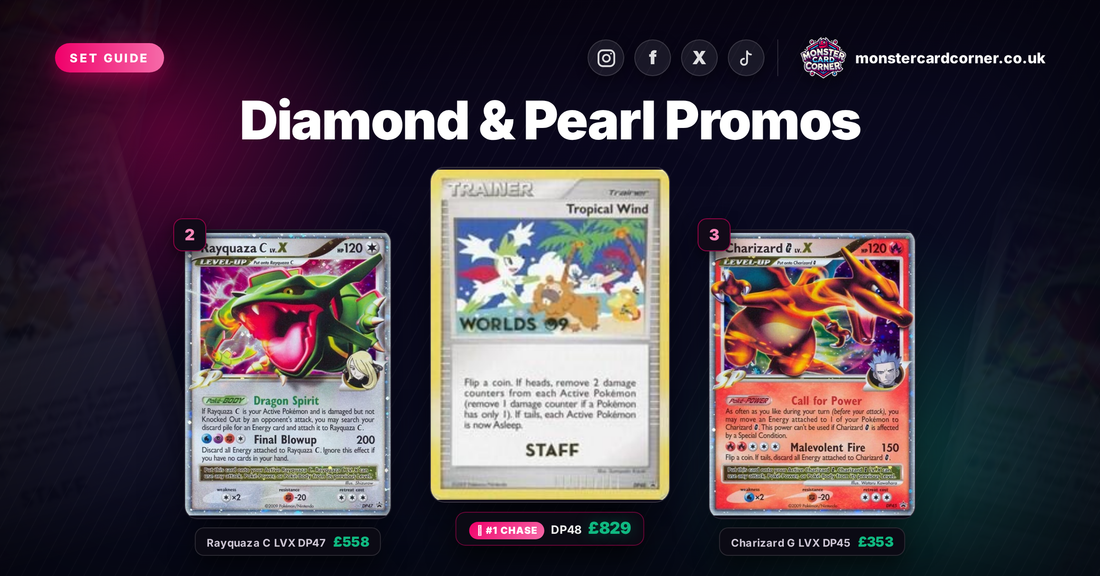 Diamond & Pearl Promos Pokemon TCG Card List & Prices (UK) - Chase Cards & Set Value