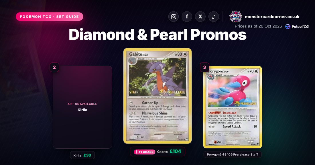 Diamond & Pearl Promos Set Guide - top chase cards