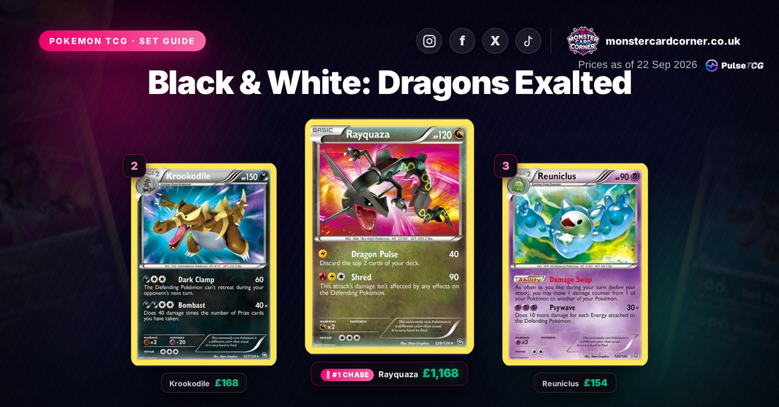 Black & White: Dragons Exalted Set Guide - top chase cards
