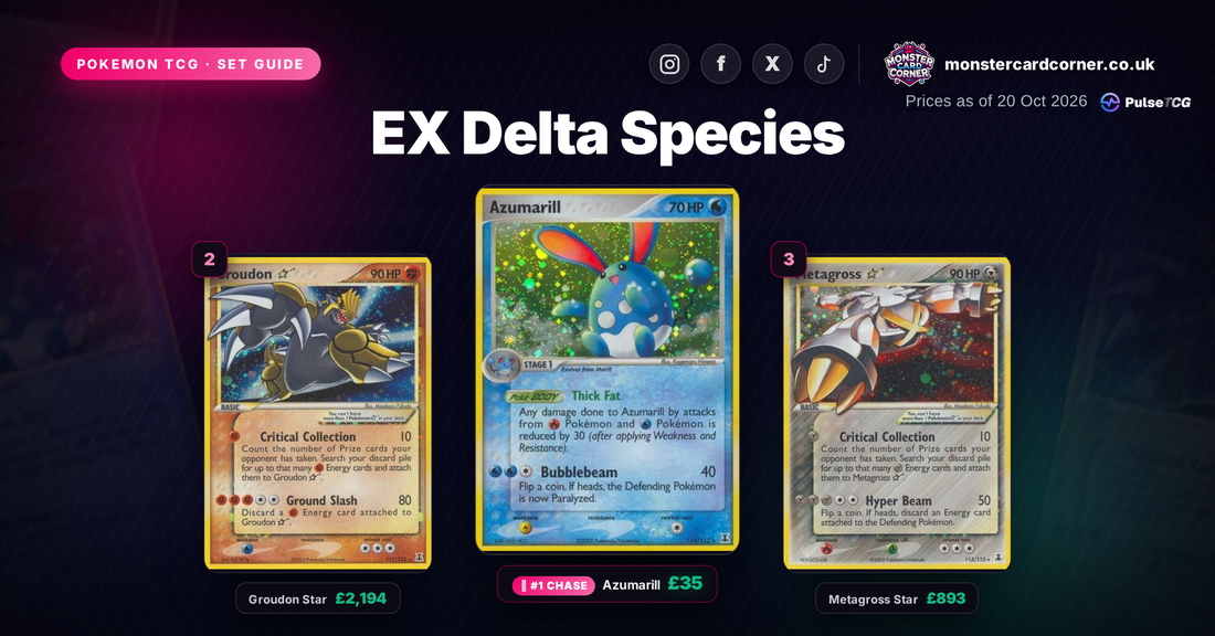 EX Delta Species Set Guide - top chase cards