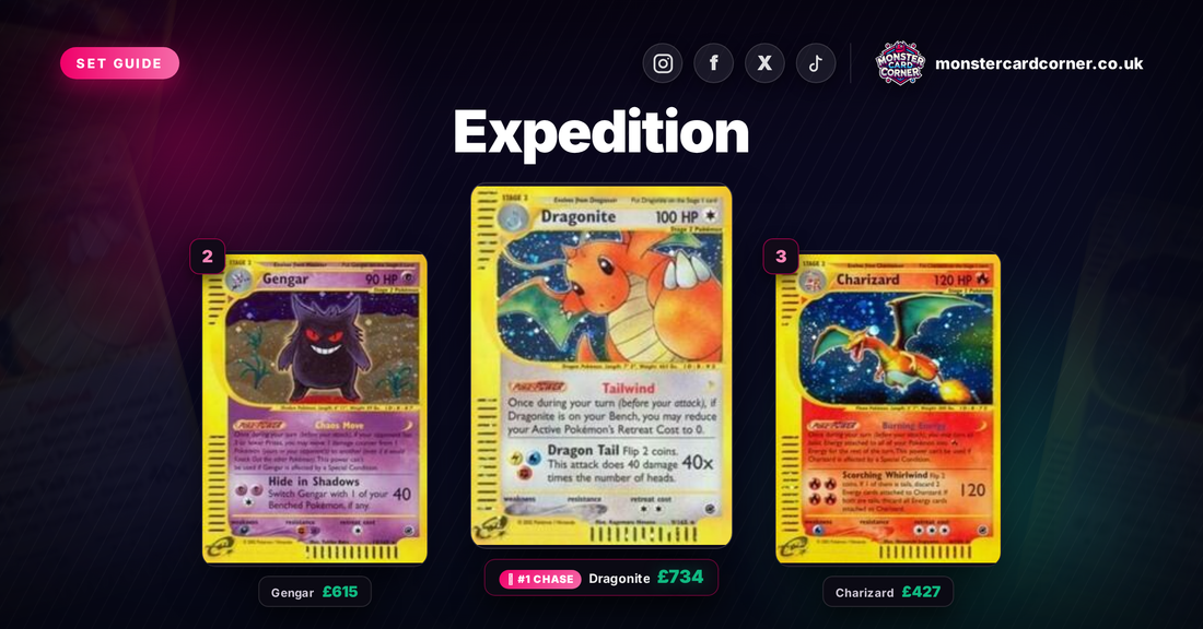 Expedition Pokemon Card List & Prices (UK) - Chase Cards & Set Value