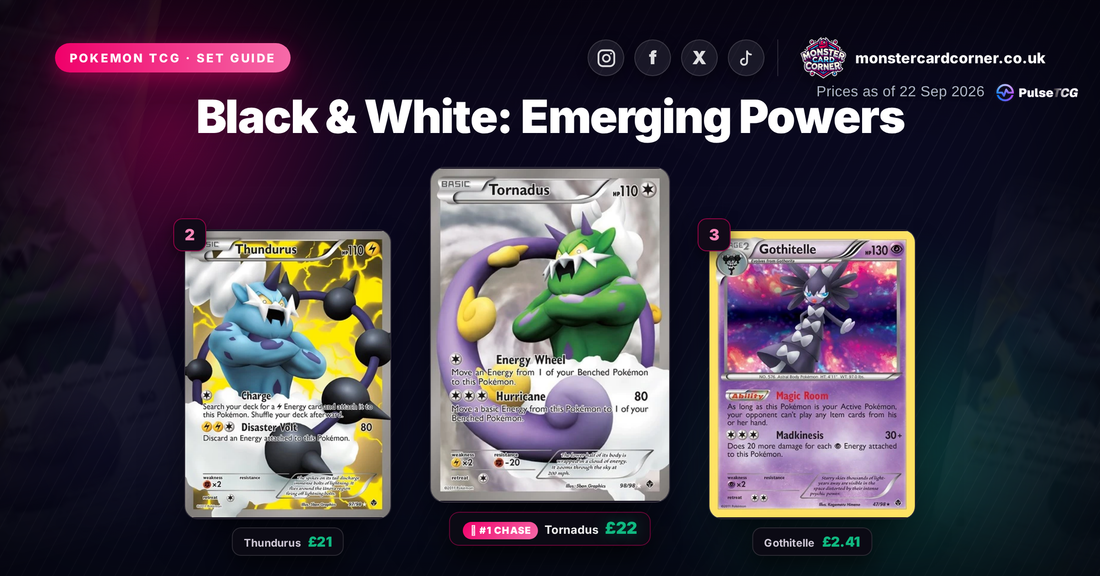 Black & White: Emerging Powers Set Guide - top chase cards