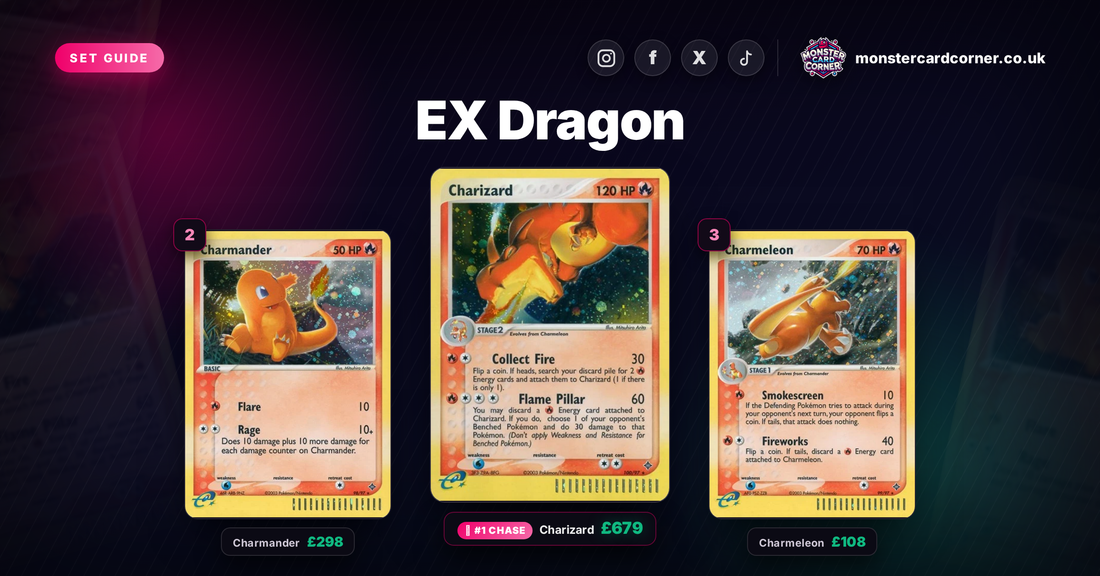 EX Dragon Pokemon Card List & Prices (UK) - Chase Cards & Set Value