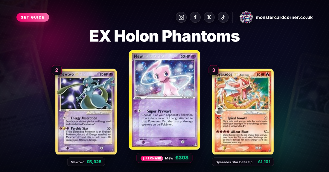EX Holon Phantoms Pokemon Card List & Prices (UK) - Chase Cards & Set Value