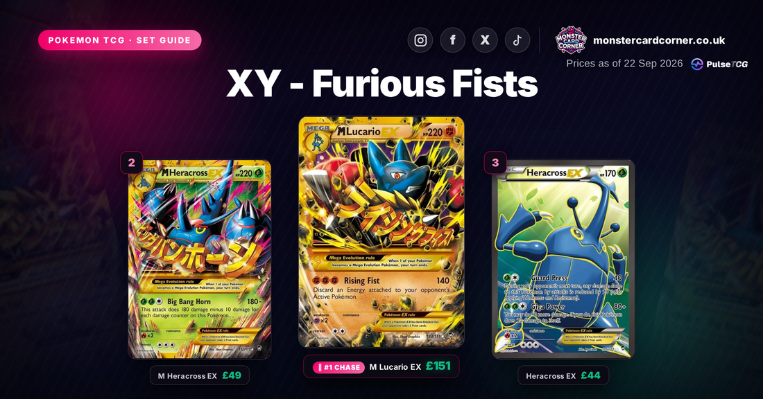 XY - Furious Fists Set Guide - top chase cards