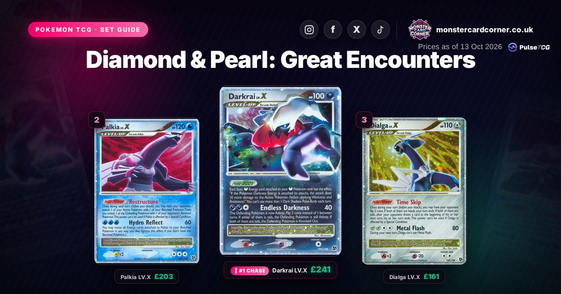 Diamond & Pearl: Great Encounters Set Guide - top chase cards