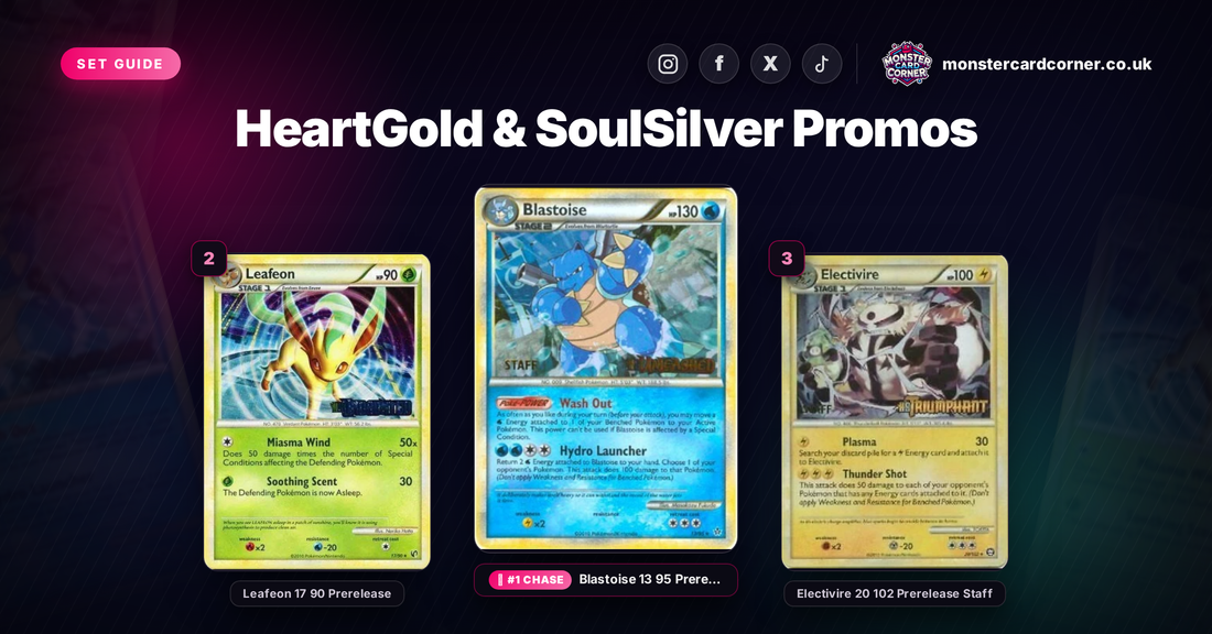 HeartGold & SoulSilver Promos Pokemon TCG Card List (UK) - Full Checklist & Products