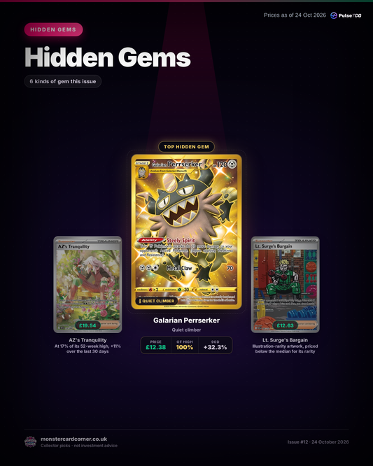 Hidden Gems: 6 Pokemon Cards Flying Under the Radar (24 October 2026)