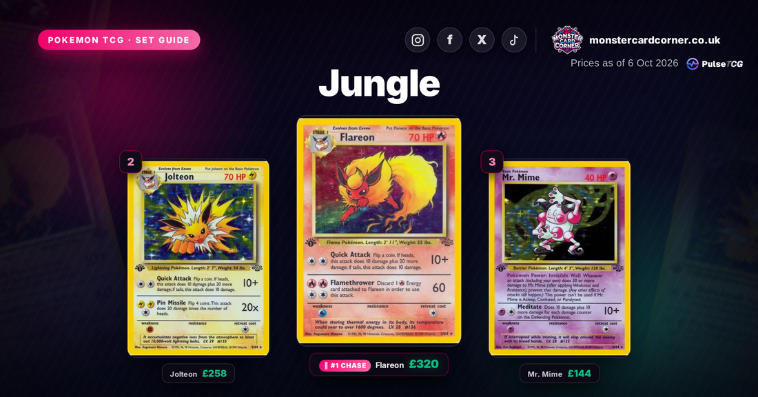 Jungle Set Guide - top chase cards