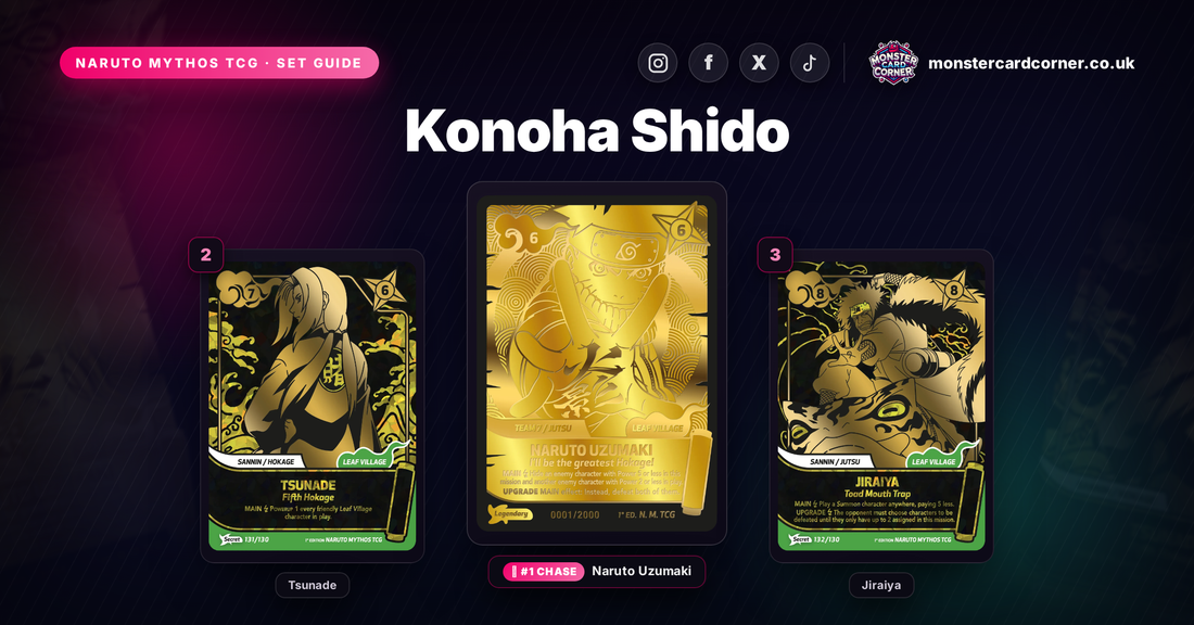 Konoha Shido Set Guide - top chase cards