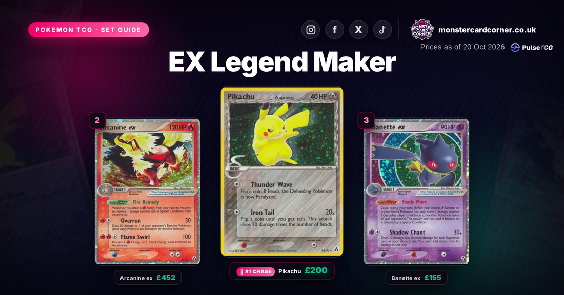 EX Legend Maker Set Guide - top chase cards
