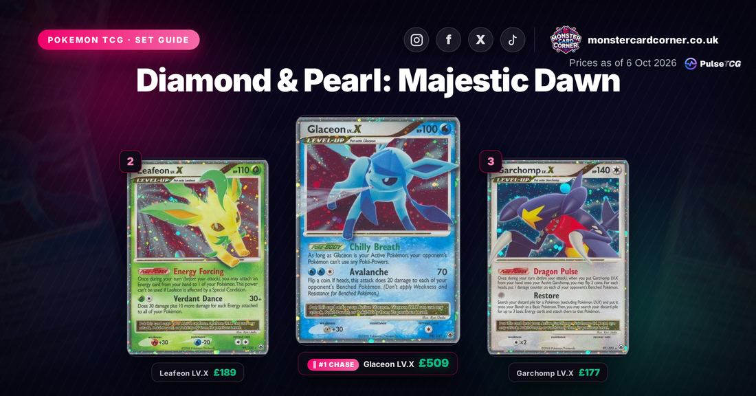 Diamond & Pearl: Majestic Dawn Set Guide - top chase cards