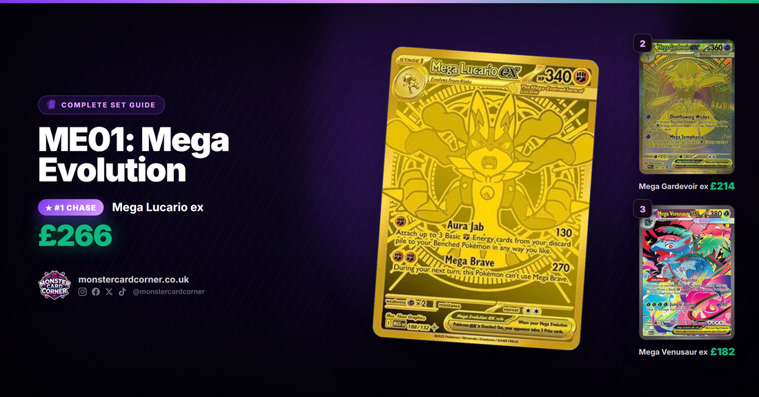 ME01: Mega Evolution Pokemon TCG - Set Guide & Prices