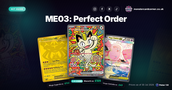 ME03: Perfect Order Pokemon TCG - Set Guide & Prices