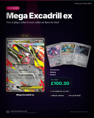Mega Excadrill ex Deck List & Guide (UK) - Cards, Prices & How It Plays