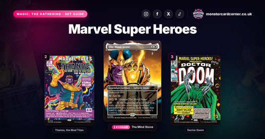 Marvel Super Heroes Set Guide - top chase cards