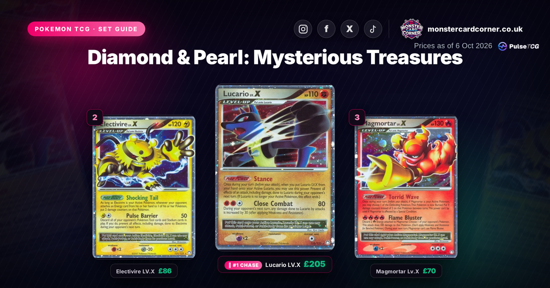 Diamond & Pearl: Mysterious Treasures Set Guide - top chase cards