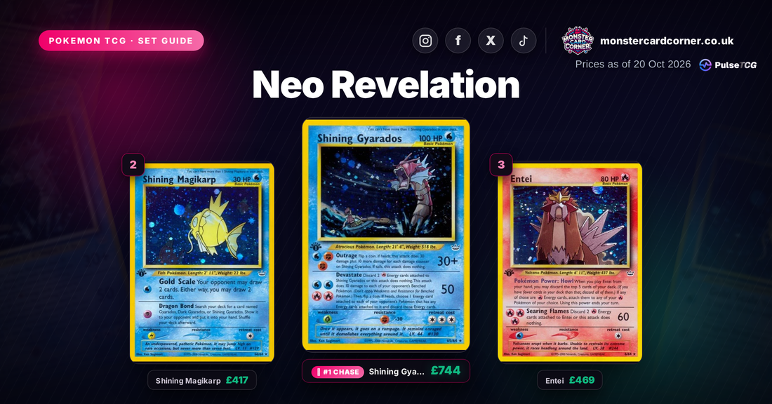 Neo Revelation Set Guide - top chase cards