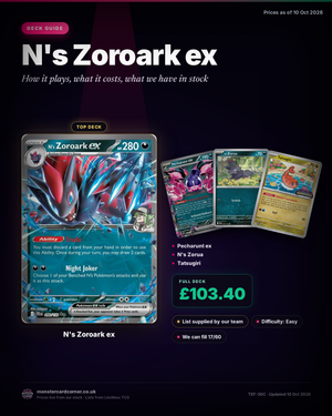 N's Zoroark ex Deck List & Guide (UK) - Cards, Prices & How It Plays
