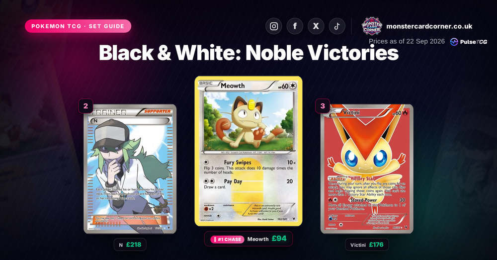 Black & White: Noble Victories Set Guide - top chase cards