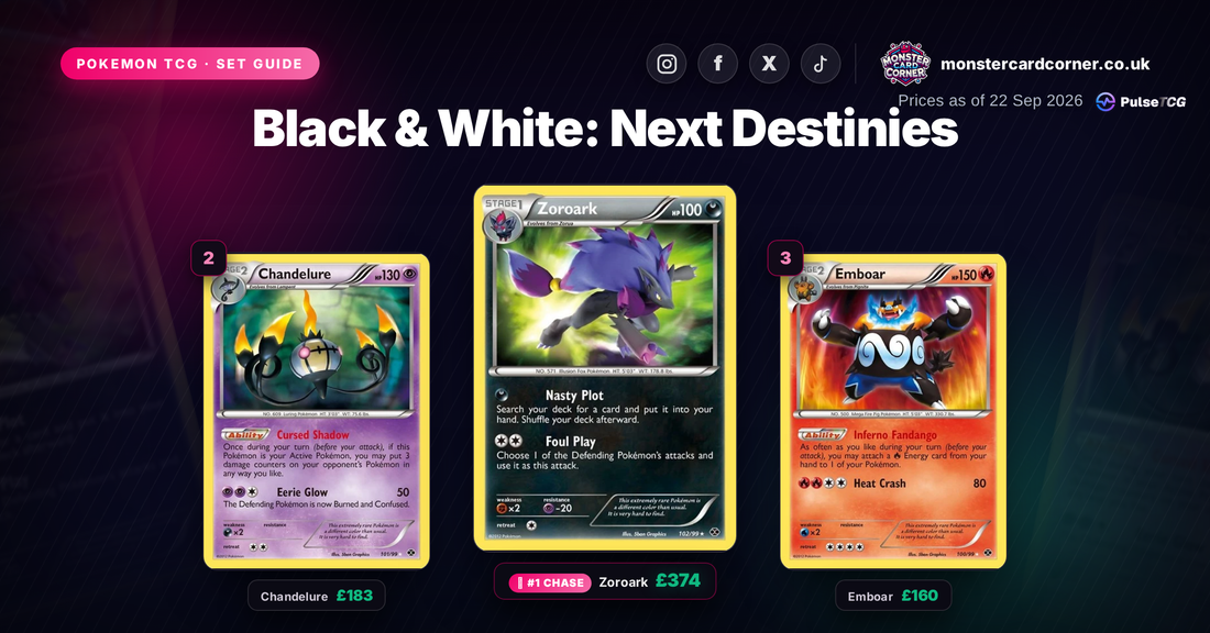 Black & White: Next Destinies Set Guide - top chase cards