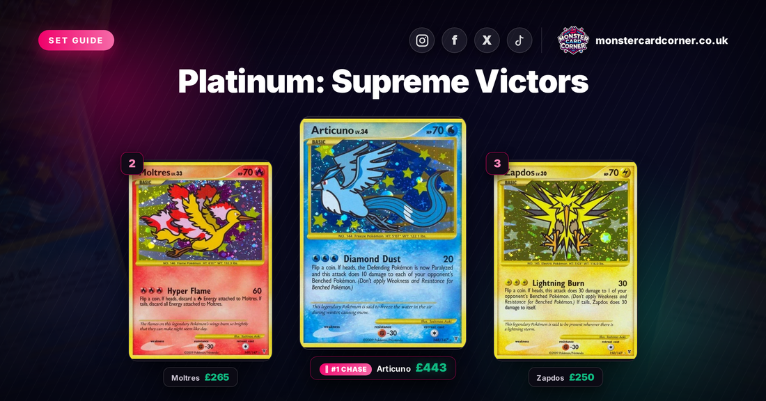Platinum: Supreme Victors Pokemon TCG Card List (UK) - Full Checklist & Products