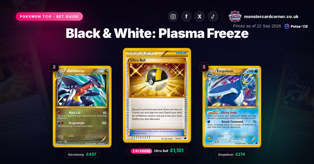 Black & White: Plasma Freeze Set Guide - top chase cards
