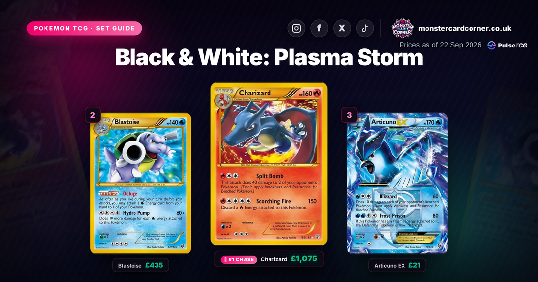 Black & White: Plasma Storm Set Guide - top chase cards