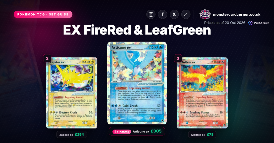 EX FireRed & LeafGreen Set Guide - top chase cards
