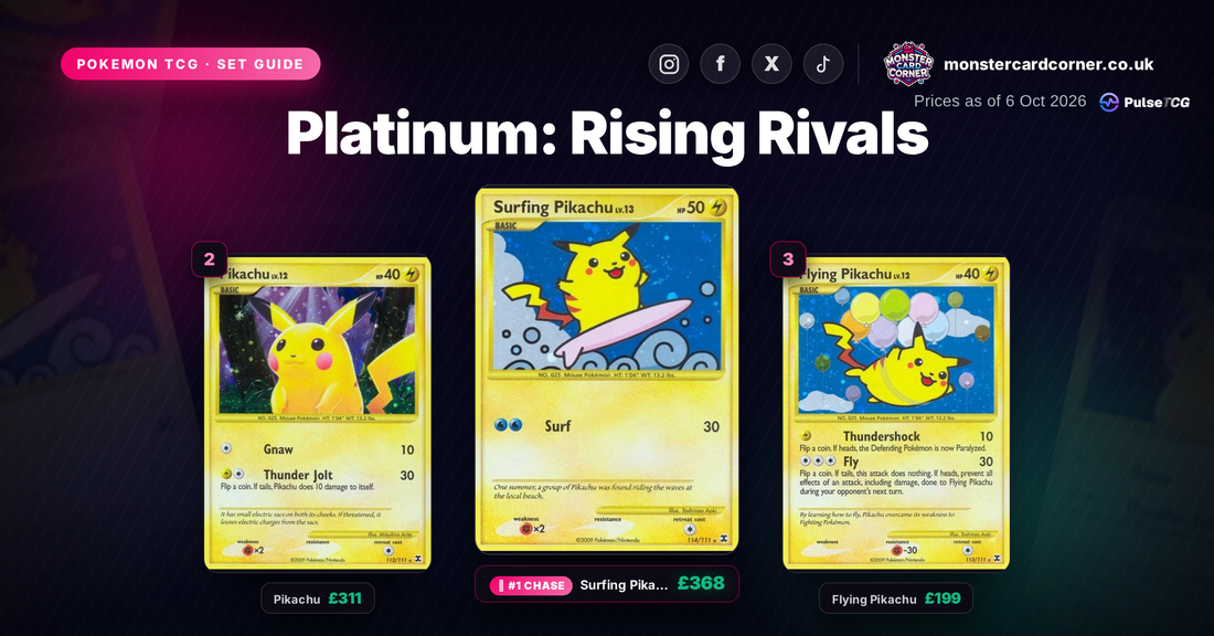 Platinum: Rising Rivals Set Guide - top chase cards