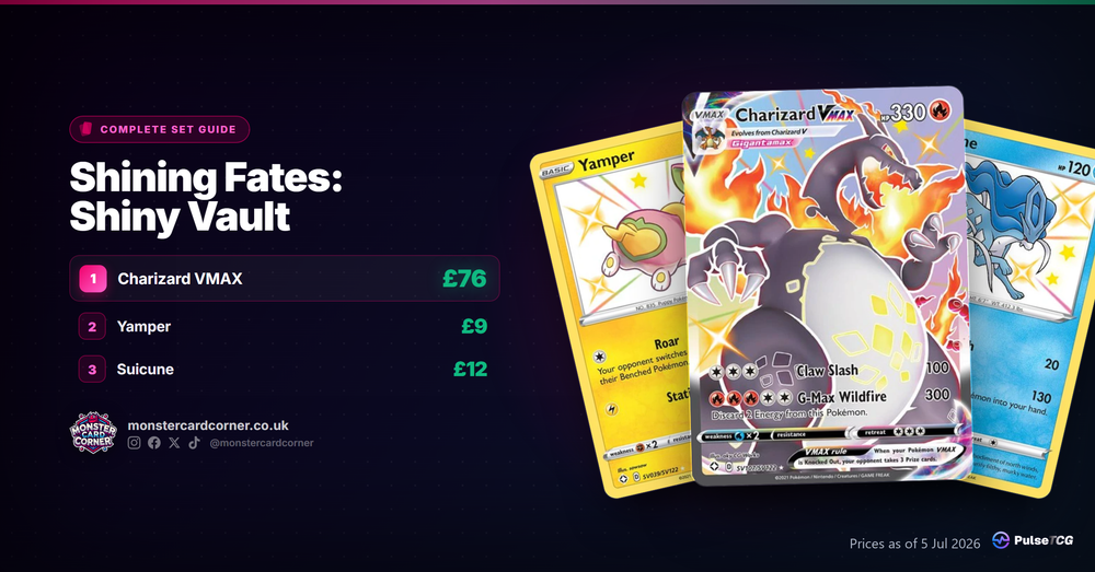 Shining Fates: Shiny Vault Pokemon TCG - Set Guide & Prices
