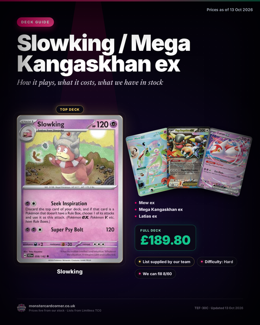 Slowking / Mega Kangaskhan ex Deck List & Guide (UK) - Cards, Prices & How It Plays