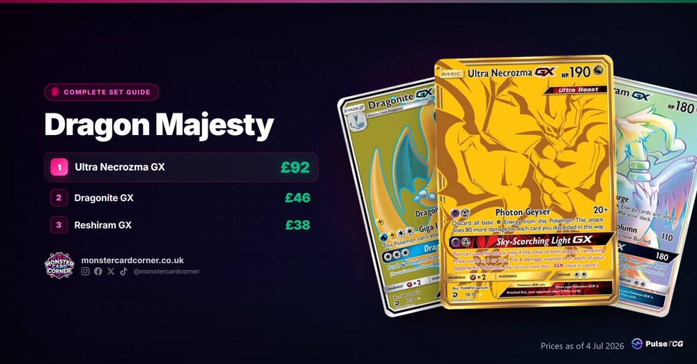 Dragon Majesty Pokemon TCG - Set Guide & Prices